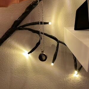 Moon Glow Brand Necklace-NEVER WORN!!! Silver